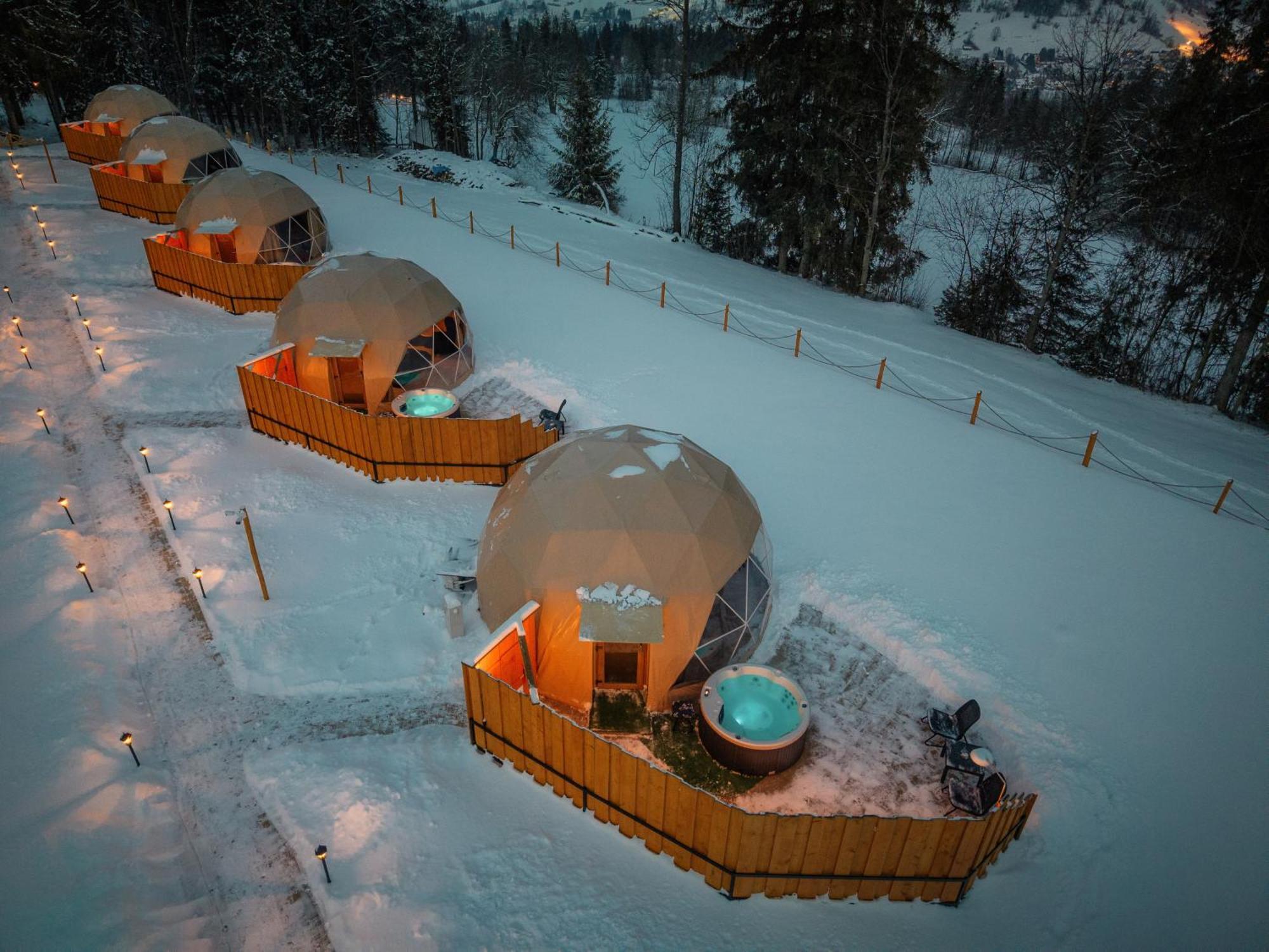 Diamond Glamp & Jacuzzi Hotel Zakopane Buitenkant foto